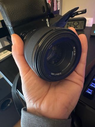 Sony FE 50mm f/1.8 Objetivo