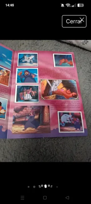 album cromos aladdin
