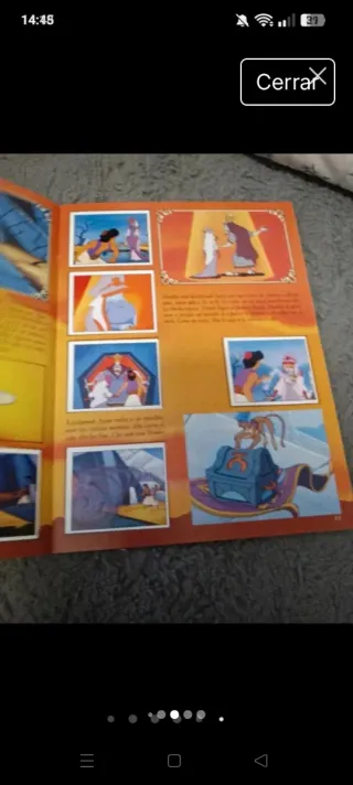 album cromos aladdin