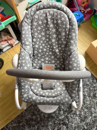 Hamaca para bebé Jane estrellas grises