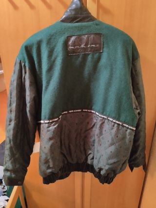 Cazadora Piel Giovanni Pepe Álvarez. Talla L