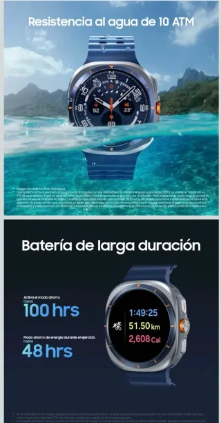 Samsung Galaxy Watch Ultra 2025 LTE Azul