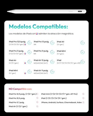 Metapen A8 Lápiz para iPad Precisión de Píxeles