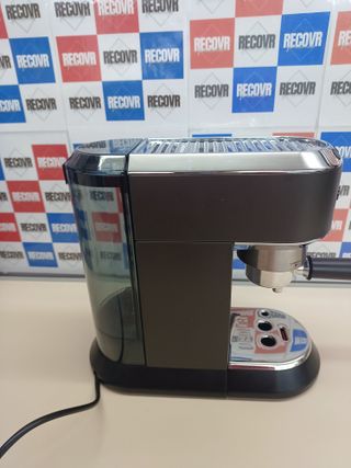 Cafetera espresso bomba acero 1,3 L negra - De'Longhi