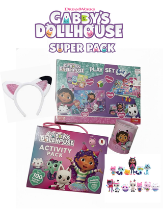 Gabby's Dollhouse Super Pack juguetes (nuevo)