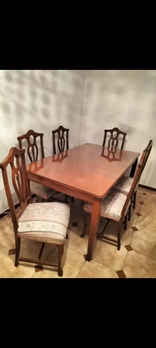 Mesa comedor extensible 150cm