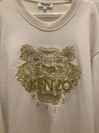 Sudadera Kenzo Tiger Bordada Talla L