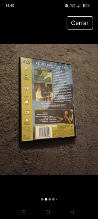 DVD El Último Combate Bruce Lee