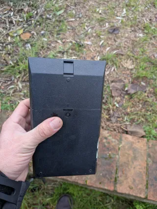 Grabadora Philips Vintage Negra/Plateada