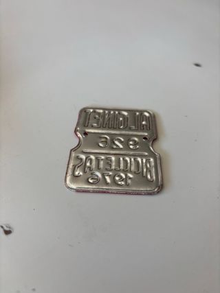 Matrícula De Bicicletas Alginet 1976