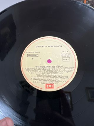 Vinilo Orquesta Mondragón - Ellos las prefieren go