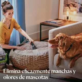 Aspirador limpia sofá