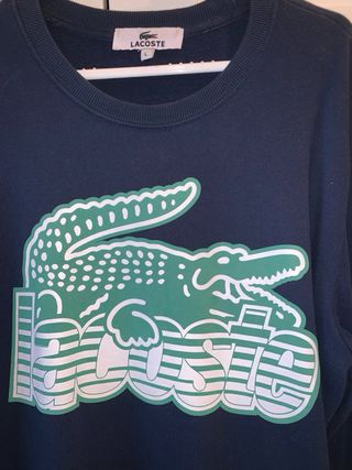 Sudadera Lacoste Azul Talla L