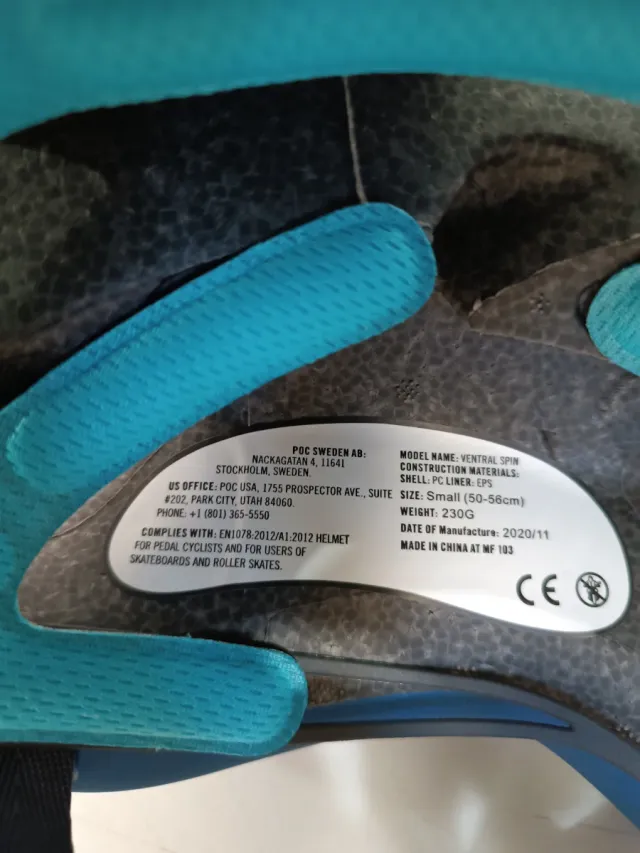 Casco POC Ventral  TALLA S 50-56cm PMY9712