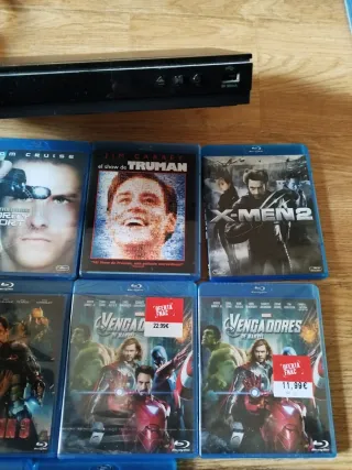 Lector Blu-ray 3D Samsung bd-e5500 + 14 peliculas