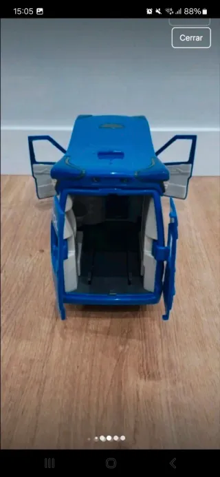 Furgoneta Policía Luz y Sonido