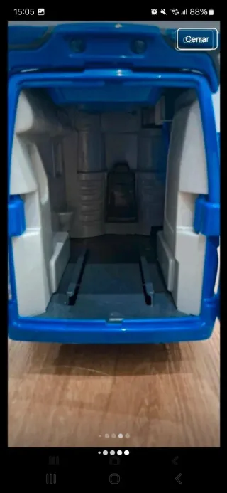 Furgoneta Policía Luz y Sonido