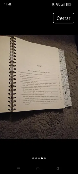 libro comentario de texto