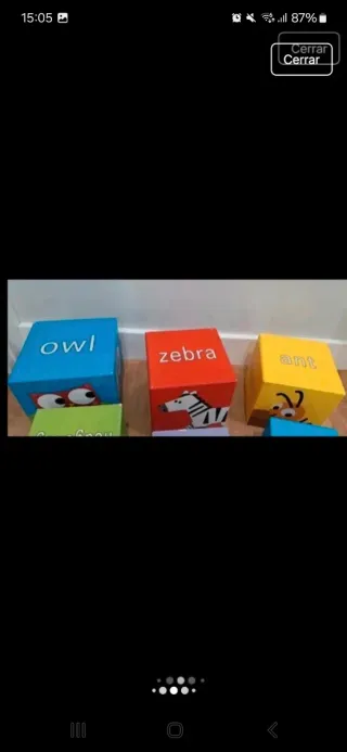 Cajas apilables educativas búho