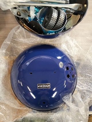 Barbacoa De Carbón Portátil Con Ruedas Yellowstone