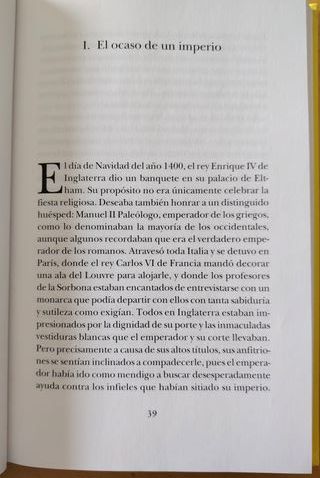 LA CAIDA DE CONSTANTINOPLA 1453 STEVEN RUNCIMAN