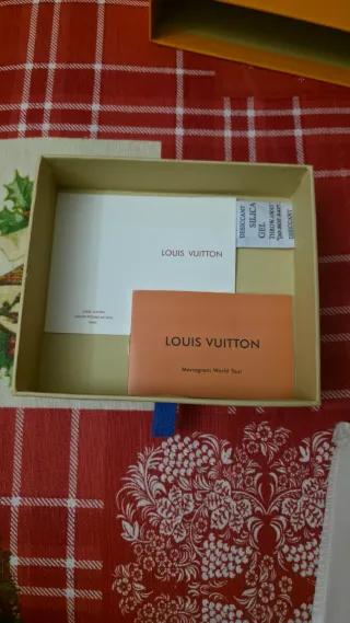 Portafoglio Louis Vuitton Uomo Pelle Nero Nuovo