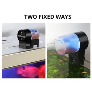 Alimentador automático ajustable para peces