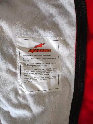 Mono Alpinestars Kart Rojo/Negro