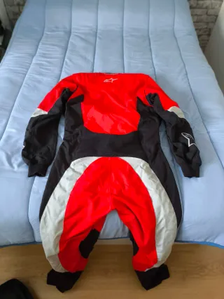 Mono Alpinestars Kart Rojo/Negro