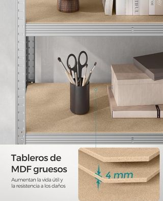 Estantería SONGMICS 5 niveles - metal