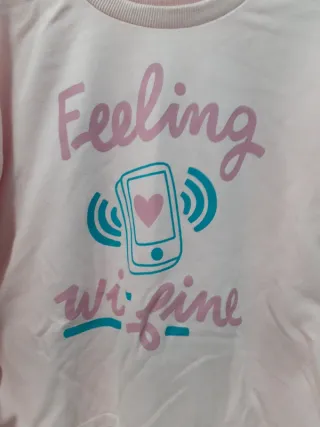 Sudadera niña Lefties rosa