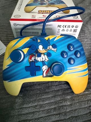 Mando PowerA Sonic The Hedgehog a Nintendo Switch