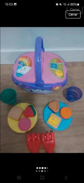Cesta Picnic Parlanchina VTech