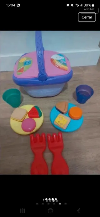 Cesta Picnic Parlanchina VTech