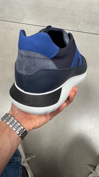 Zapatillas Hogan Azul y Blanco