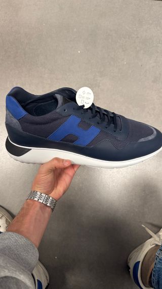 Zapatillas Hogan Azul y Blanco