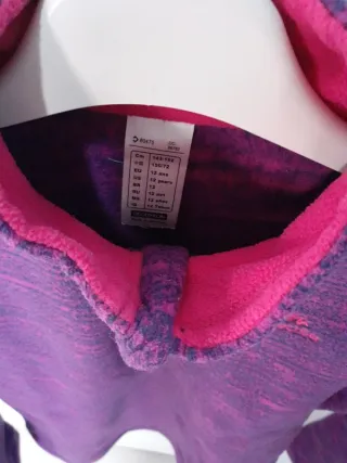 Polar niña Decathlon morado