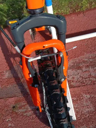 Bicicleta infantil Megamo 24 Naranja