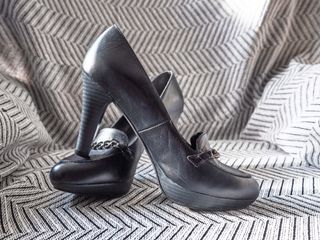 Zapatos de tacón de salón negro T36 nuevos