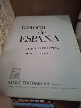 Historia  universal , H de  España, H. Del Arte