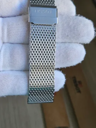 Pulseira Tissot Milanesa Prateada