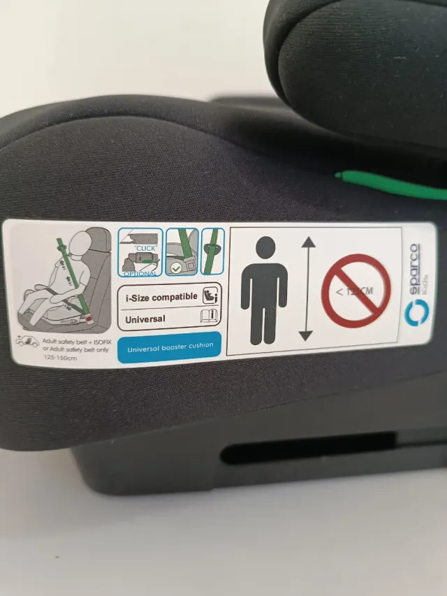 Sparco Alzador Coche ISOFIX P11Y8581