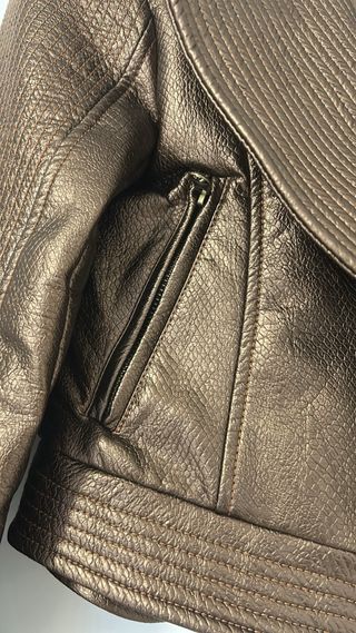 Cazadora Aitziber Etxebarrieta Oro Talla M