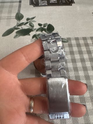 Reloj SAIGA Hombre Negro y Plateado