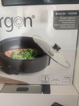 Paellera Eléctrica Ø30cm 1500W Argon