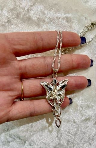 Collar El Señor de los Anillos Plata
