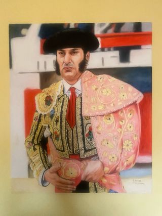 Cuadro óleo Torero Morante de la Puebla