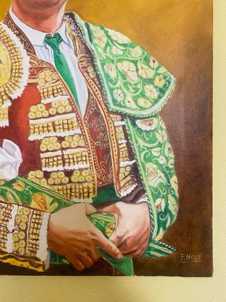Cuadros óleo Torero Morante de la Puebla
