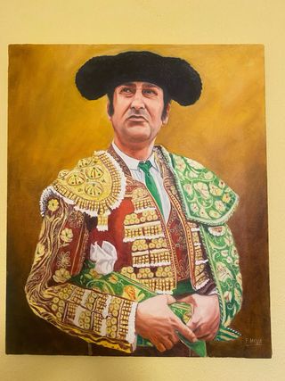 Cuadros óleo Torero Morante de la Puebla