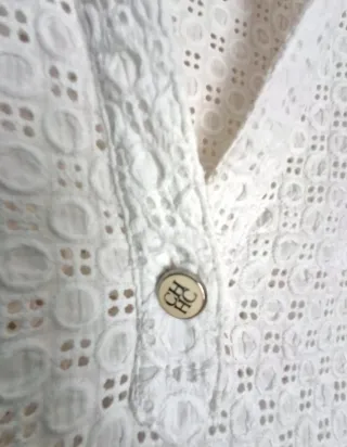 Blusa Carolina Herrera Blanca